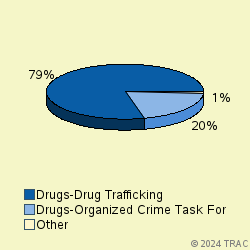 Pie chart of progcatlabel