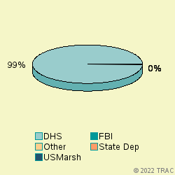 Pie chart of agenrevgrp